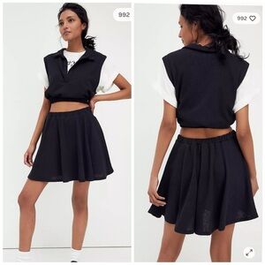 Free People Beach Ace Set XS Black